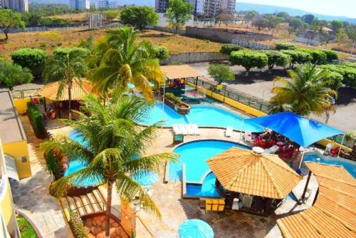 Apartment Flat Para Temporada Perto Singapura Shopping Com 7 Piscinas, Bar Molhado, Restaurante - A 3 Min Centro De Caldas Novas! Caldas Novas