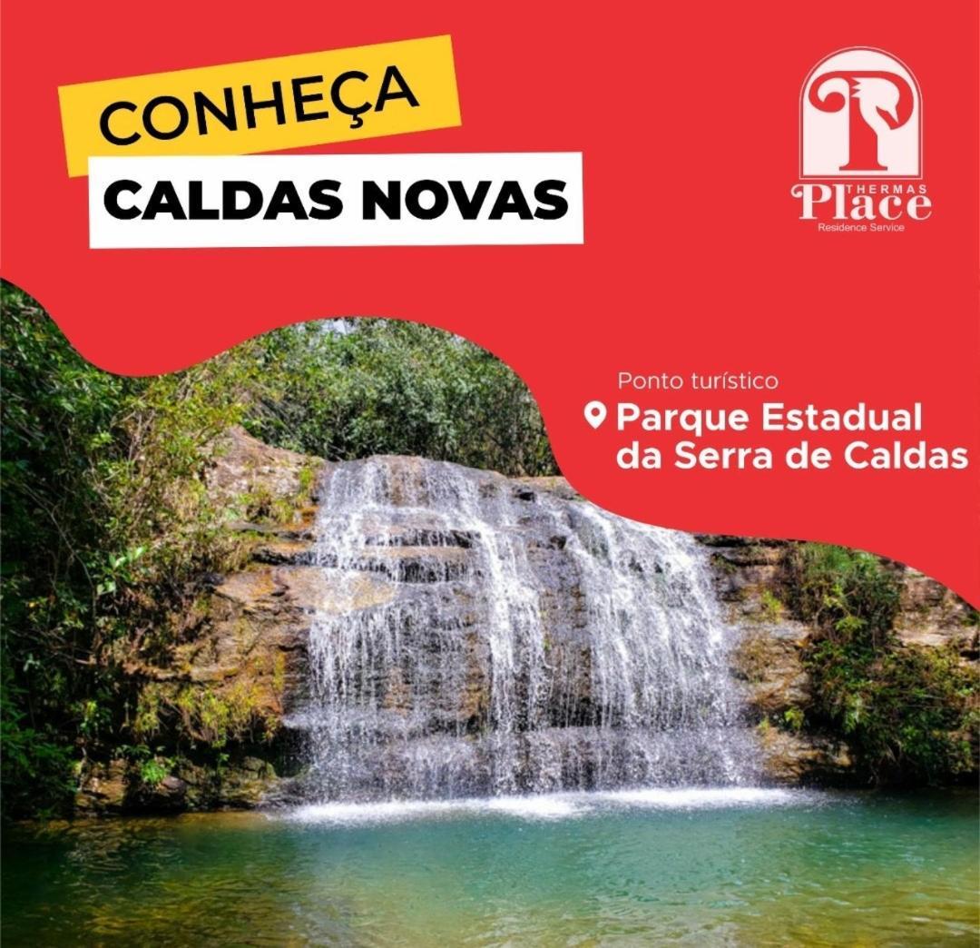 Flat Para Temporada Perto Singapura Shopping Com 7 Piscinas, Bar Molhado, Restaurante - A 3 Min Centro De Caldas Novas! Apartment *